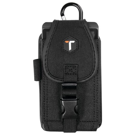 TOUGHTESTED Universal Rugged Pouch with Belt Clip (Black) TT-RUGGED-LB